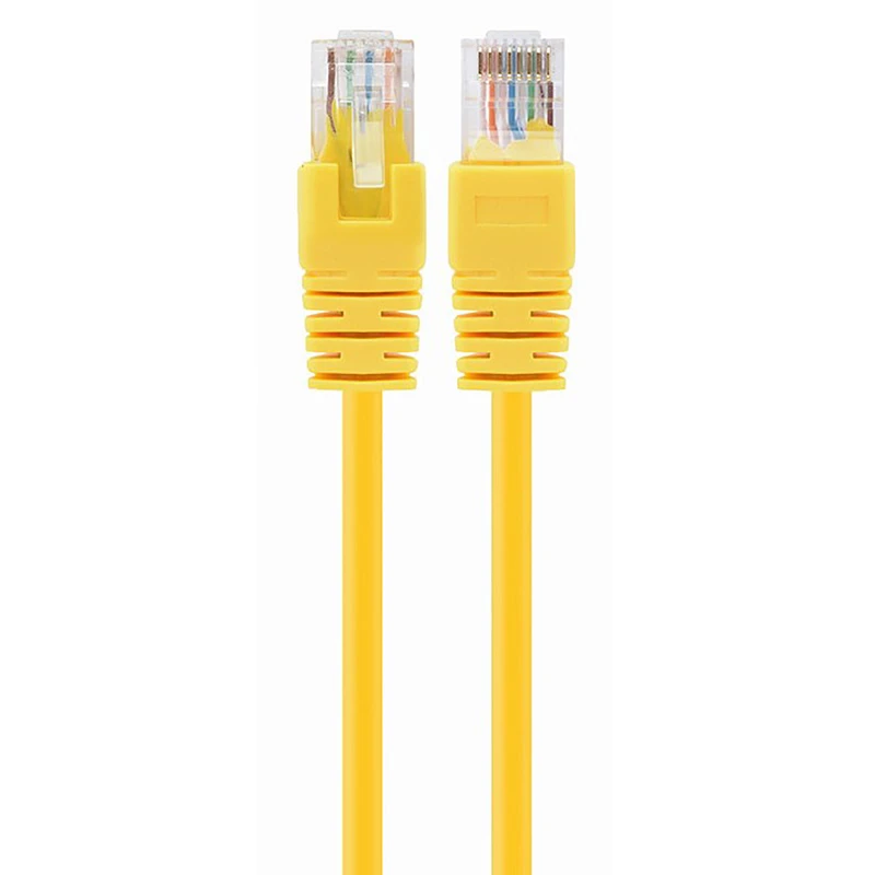 Patch cord cablexpert pp12-2m/y, cat5e utp, 2m, galben 6