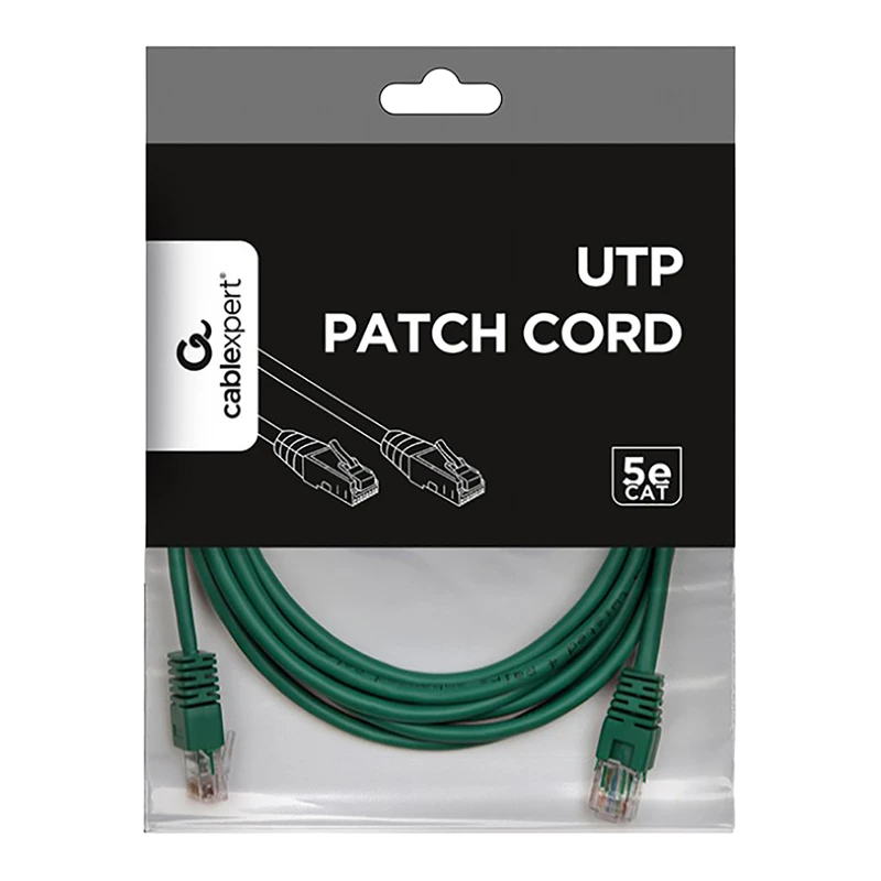 Patch cord cablexpert pp12-3m/g, cat5e utp, 3m, verde 6