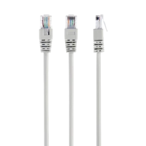 Patch cord cablexpert pp12-3m, cat5e utp, 3m, gri