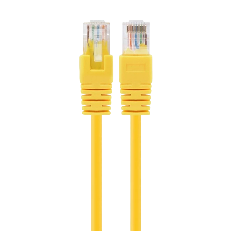 Патч-корд cablexpert pp12-3m/y, cat5e utp, 3м, жёлтый 6