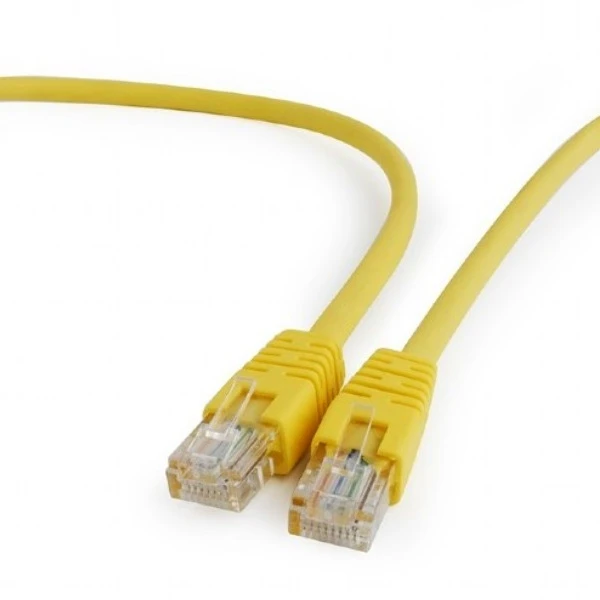 Патч-корд cablexpert pp12-3m/y, cat5e utp, 3м, жёлтый 3