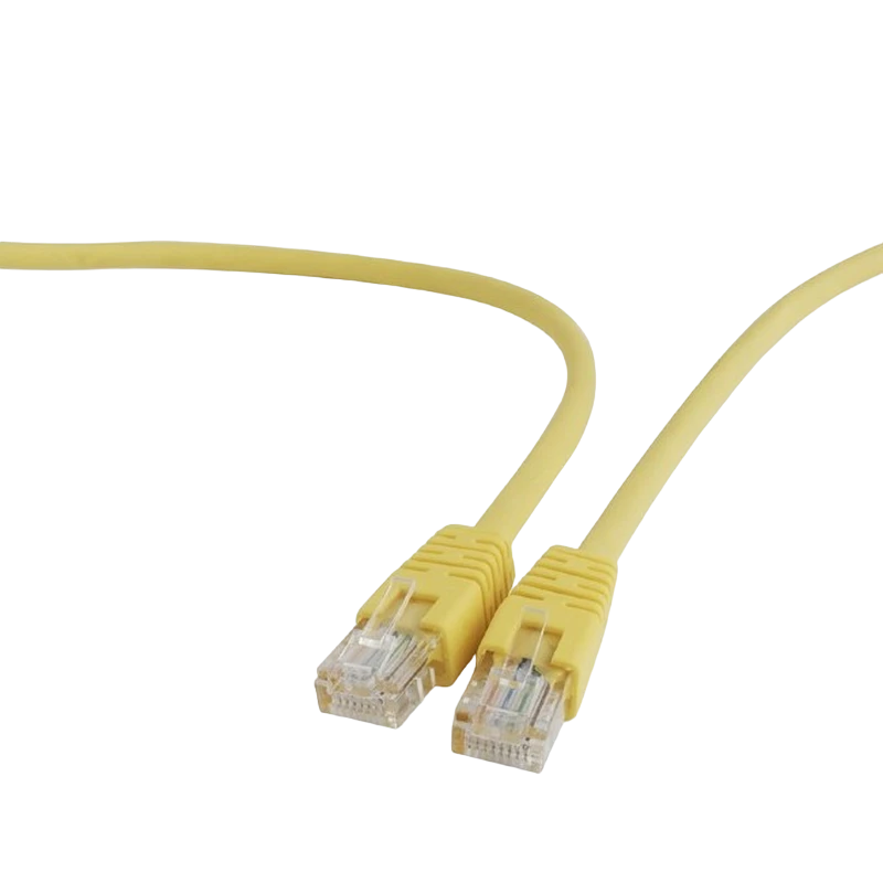 Патч-корд cablexpert pp12-3m/y, cat5e utp, 3м, жёлтый 5