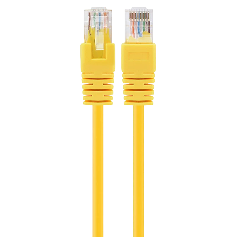Патч-корд cablexpert pp12-5m/y, cat5e utp, 5м, жёлтый 5