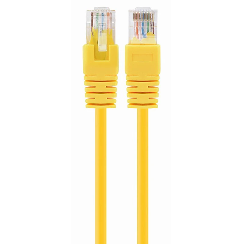 Patch cord cablexpert pp12-5m/y, cat5e utp, 5m, galben 4