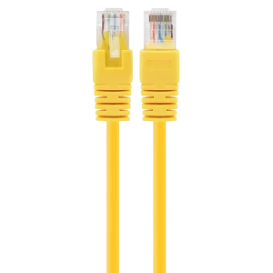 Патч-корд cablexpert pp12-5m/y, cat5e utp, 5м, жёлтый