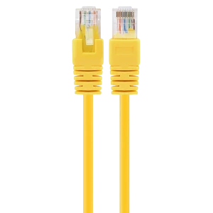 Patch cord cablexpert pp12-5m/y, cat5e utp, 5m, galben