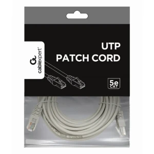 Patch cord cablexpert pp12-7.5m, cat5e utp, 7,5m, gri Thumbnail 2