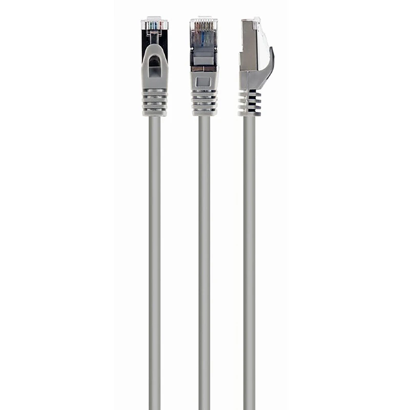 Патч-корд cablexpert pp6-0.5m, cat6 ftp , 0,5м, серый 4