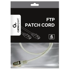 Патч-корд cablexpert pp6-0.5m, cat6 ftp , 0,5м, серый Thumbnail 5