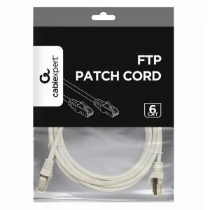 Patch cord cablexpert pp6-3m, cat6 ftp , 3m, gri Thumbnail 6