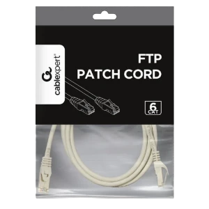 Patch cord cablexpert pp6-3m, cat6 ftp , 3m, gri Thumbnail 2