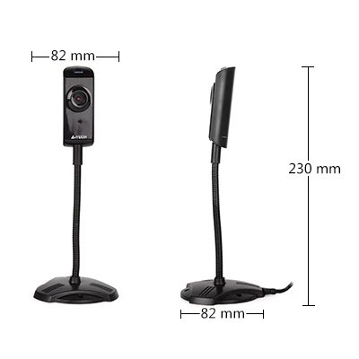 Cameră web a4tech pk-810g, 640 x 480, negru 11