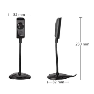 Cameră web a4tech pk-810g, 640 x 480, negru Thumbnail 11