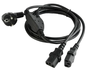 Шнур питания cablexpert pc-186-ml6, 2 м, чёрный Thumbnail 2
