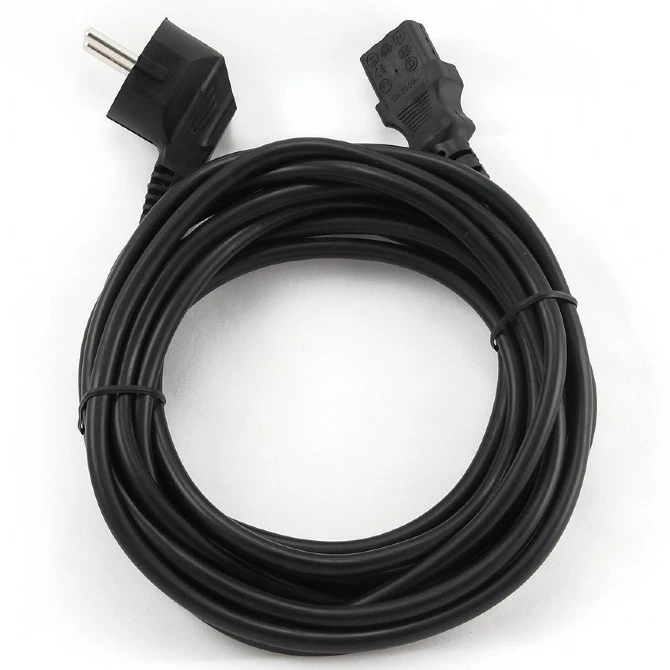 Шнур питания cablexpert pc-186, 1.8 м, чёрный 3