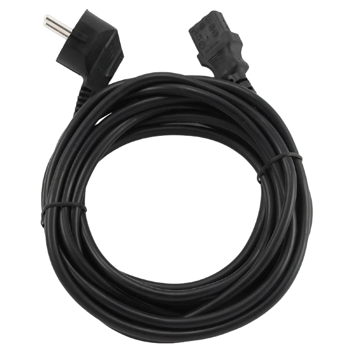 Шнур питания cablexpert pc-186, 1.8 м, чёрный 4