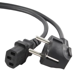 Шнур питания cablexpert pc-186, 1.8 м, чёрный