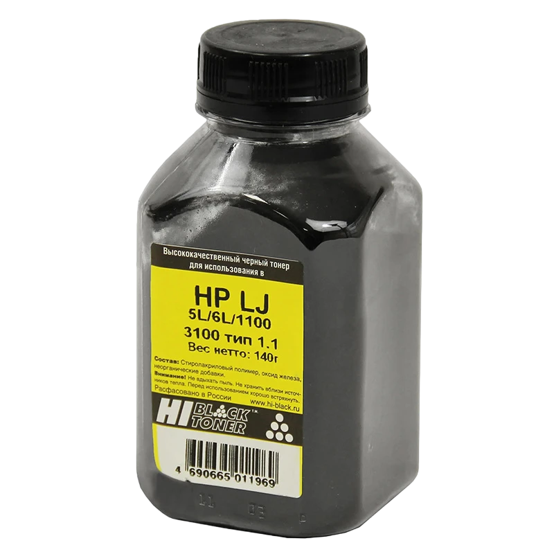 Тонер bulat compatible hp lj 5l/6l/1100/ lbp810, 0,14кг, чёрный 3