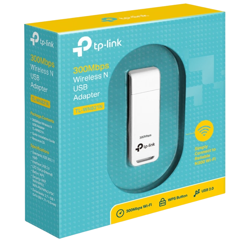 Usb aдаптер tp-link tl-wn821n 7