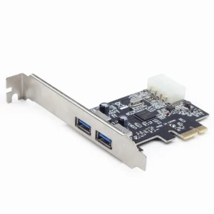 Карта расширения pci-express gembird upc-30-2p, чёрная Thumbnail 2