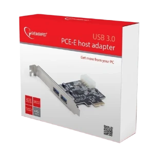 Карта расширения pci-express gembird upc-30-2p, чёрная Thumbnail 4