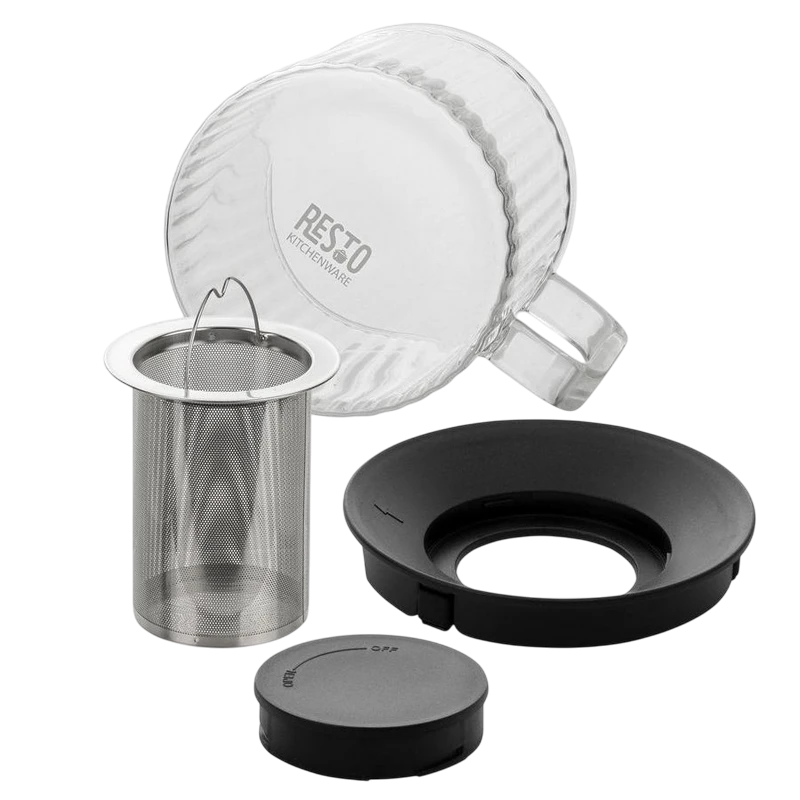 Ceainic cu infuzor resto 90517, 1l, negru 7