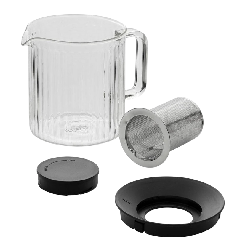 Ceainic cu infuzor resto 90517, 1l, negru 2