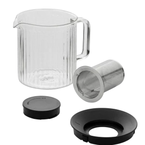 Ceainic cu infuzor resto 90517, 1l, negru Thumbnail 2