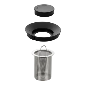 Ceainic cu infuzor resto 90517, 1l, negru Thumbnail 4