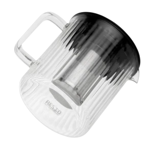 Ceainic cu infuzor resto 90517, 1l, negru Thumbnail 7