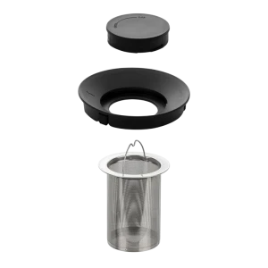 Ceainic cu infuzor resto 90517, 1l, negru Thumbnail 4