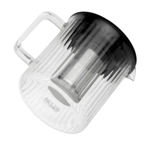 Ceainic cu infuzor resto 90517, 1l, negru Thumbnail 6