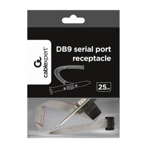 Задняя планка пк с последовательным портом db9 cablexpert ccdb9receptacle, золотой Thumbnail 2