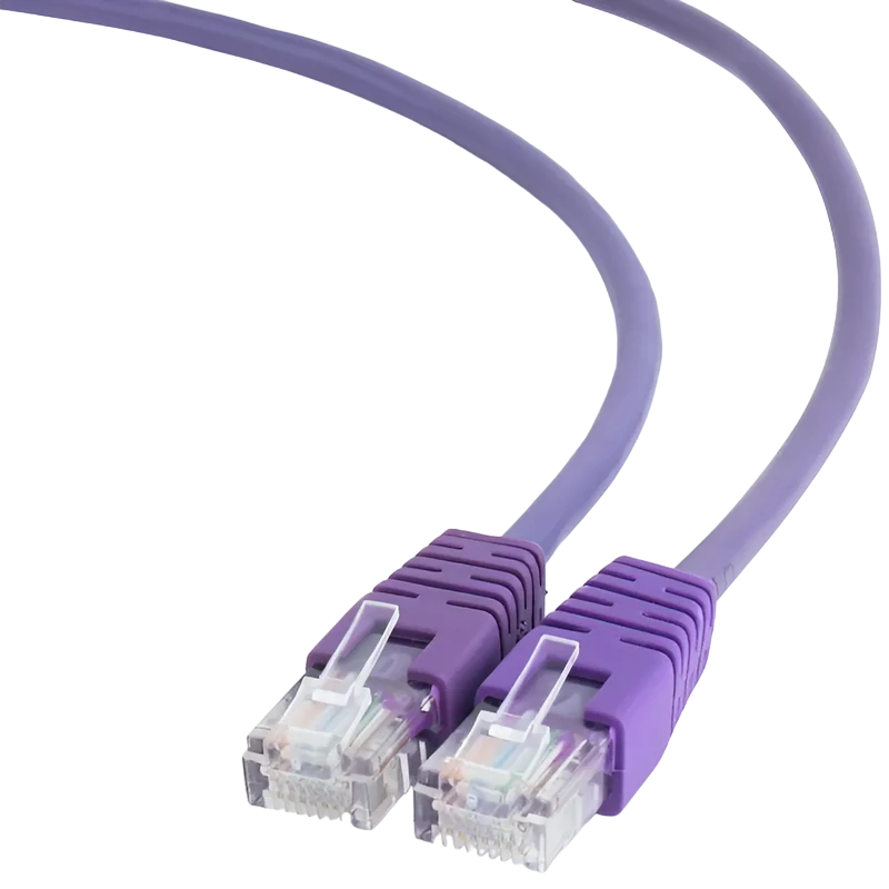 Patch cord cablexpert pp12-2m/v, cat5e utp, 2m, violet 6