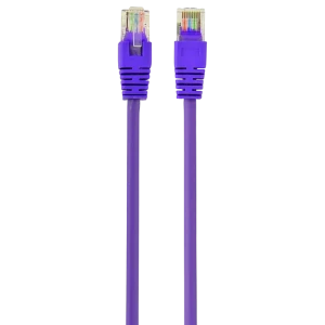 Патч-корд cablexpert pp12-2m/v, cat5e utp, 2м, фиолетовый