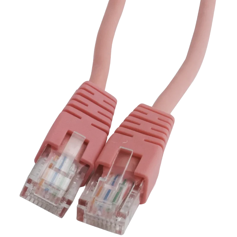 Патч-корд cablexpert pp12-3m/ro, cat5e utp, 3м, розовый 5
