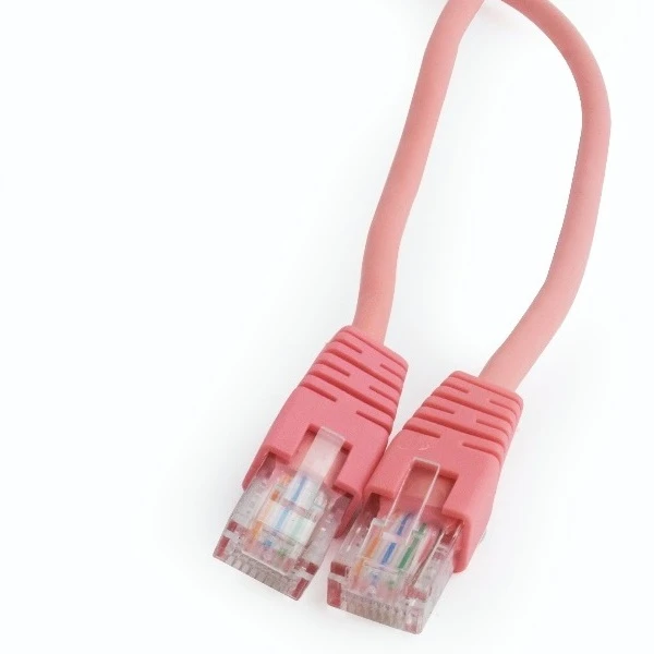 Патч-корд cablexpert pp12-3m/ro, cat5e utp, 3м, розовый 6
