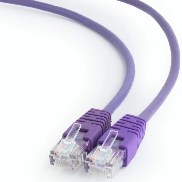 Патч-корд cablexpert pp6-0.5m/v, cat6 ftp , 0,5м, фиолетовый 3