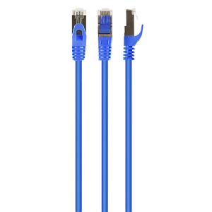 Патч-корд cablexpert pp6-3m/b, cat6 ftp , 3м, синий