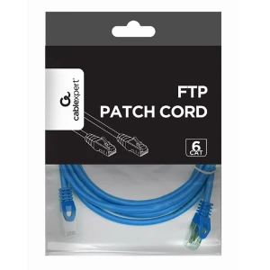 Патч-корд cablexpert pp6-3m/b, cat6 ftp , 3м, синий Thumbnail 2