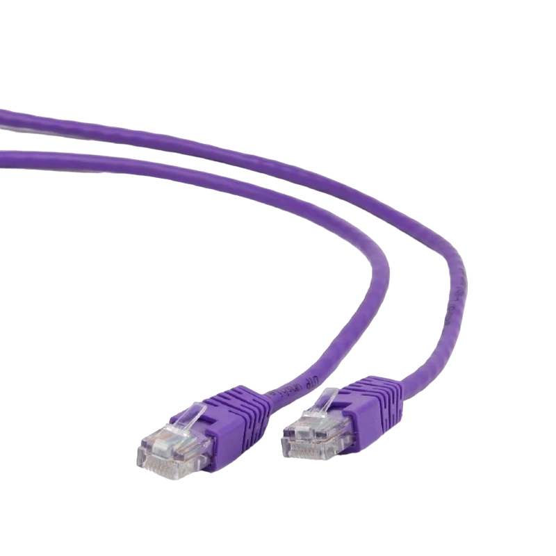 Патч-корд cablexpert pp6-3m/v, cat6 ftp , 3м, фиолетовый 3
