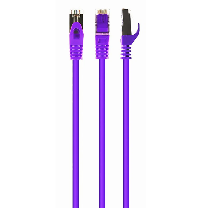 Патч-корд cablexpert pp6-3m/v, cat6 ftp , 3м, фиолетовый 2