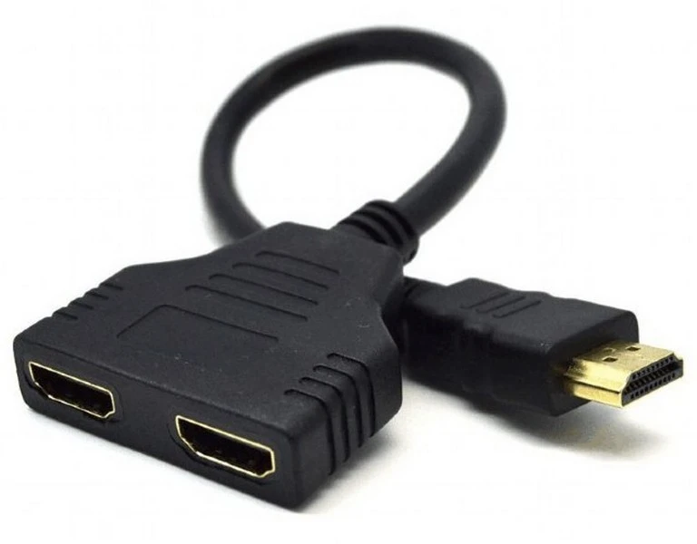 Adaptor video cablexpert dsp-2ph4-04, hdmi (m) - , 0,1m, negru 2