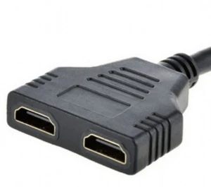 Adaptor video cablexpert dsp-2ph4-04, hdmi (m) - , 0,1m, negru Thumbnail 3