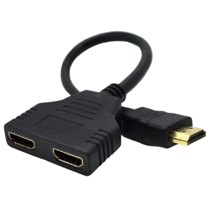 Adaptor video cablexpert dsp-2ph4-04, hdmi (m) - , 0,1m, negru