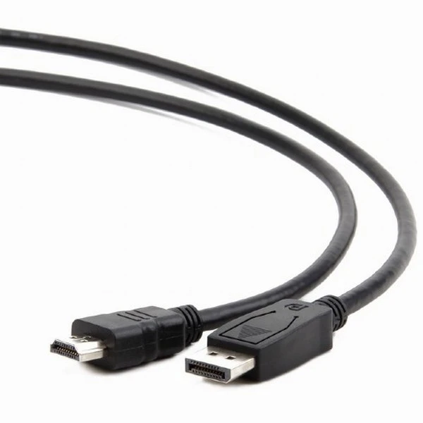 Видео кабель cablexpert cc-dp-hdmi-1m, displayport (m) - hdmi (m), 1м, чёрный 3