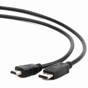 Видео кабель cablexpert cc-dp-hdmi-1m, displayport (m) - hdmi (m), 1м, чёрный Thumbnail 3