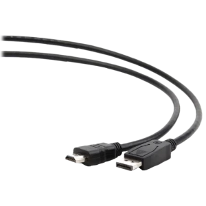 Видео кабель cablexpert cc-dp-hdmi-1m, displayport (m) - hdmi (m), 1м, чёрный Thumbnail 7