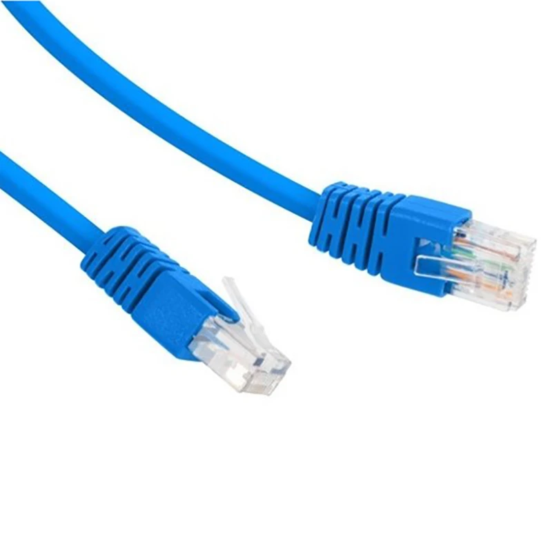 Патч-корд cablexpert pp6u-5m/b, cat6 utp, 5м, синий 7
