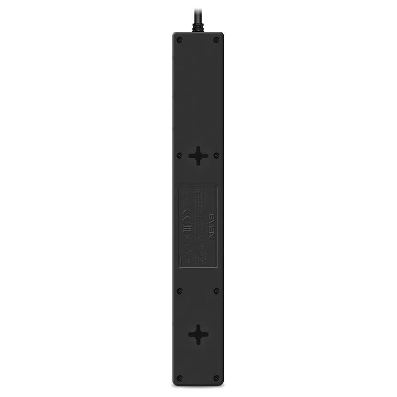 Prelungitor electric sven sf-06e-16, 6 prize, 3m, negru 4